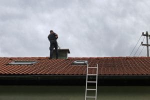 Roofing by Bruce chimney inspection